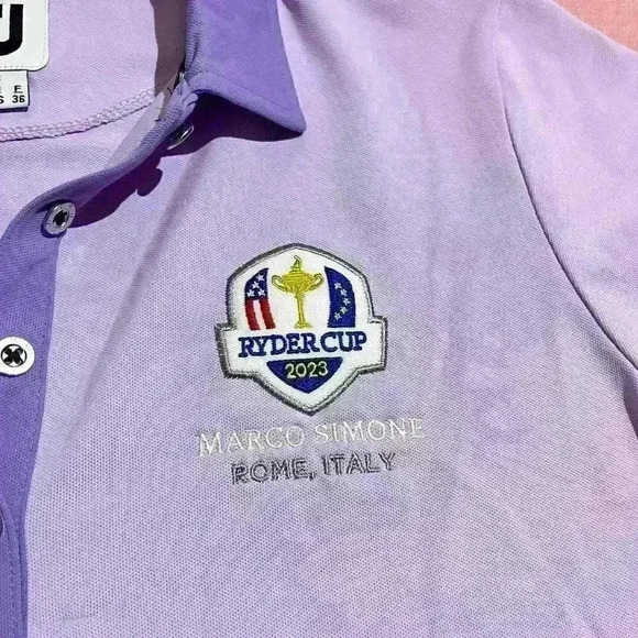 FootJoy Ryder Cup 2023 Rome Italy Womens Golf Polo Shirt Size Small - Picture 6 of 11